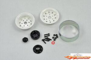 CrossRC 1.9' Hub White 2Unit/Kit 97400045