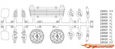 CrossRC PG4 Part : Simulation Kit 1 97400088