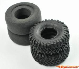 CrossRC Blackrock 115/45/1.9 Tire With Double Duct Inner Tube Kit For SG/SR 97400329