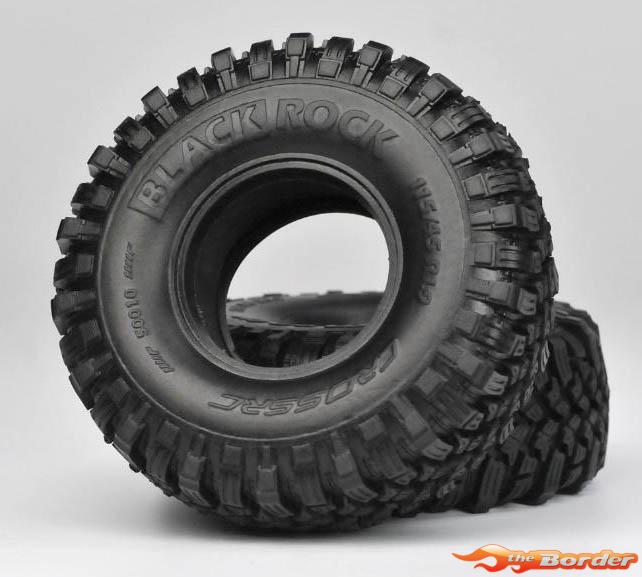 CrossRC Blackrock Tires 115/45/1.9" (Super Soft) For SG/SR 97400358