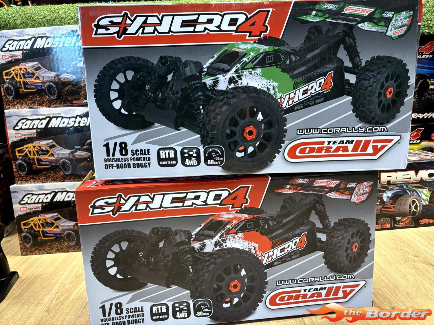 Corally Syncro-4 1/8 RTR Brushless 3-4S Buggy C-00287 - Afbeelding 18