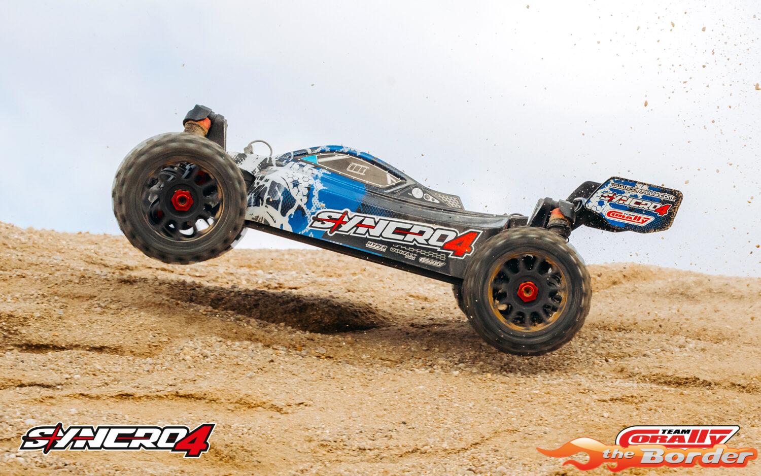 Corally Syncro-4 1/8 RTR Brushless 3-4S Buggy C-00287 - Afbeelding 6