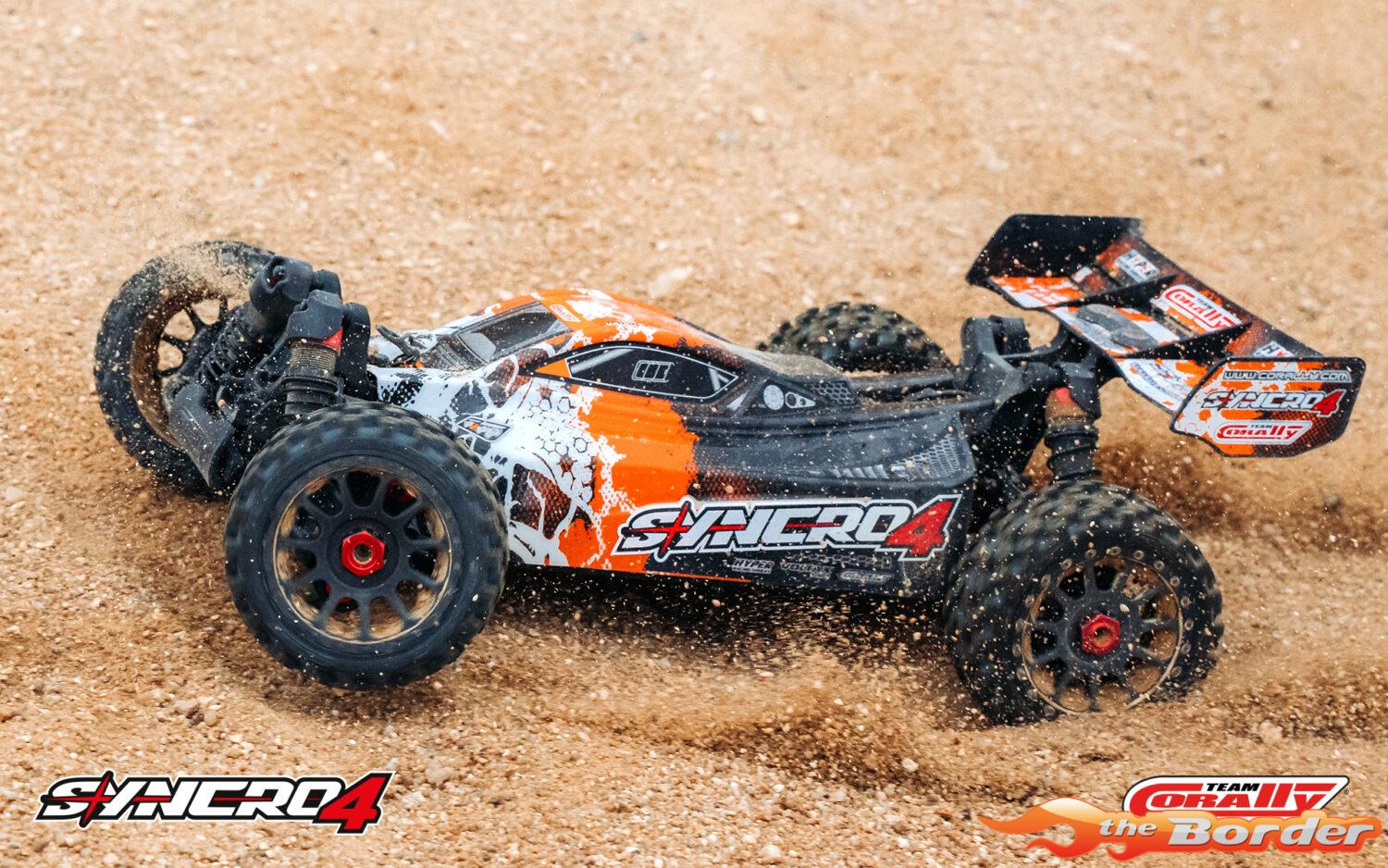 Corally Syncro-4 1/8 RTR Brushless 3-4S Buggy C-00287 - Afbeelding 7