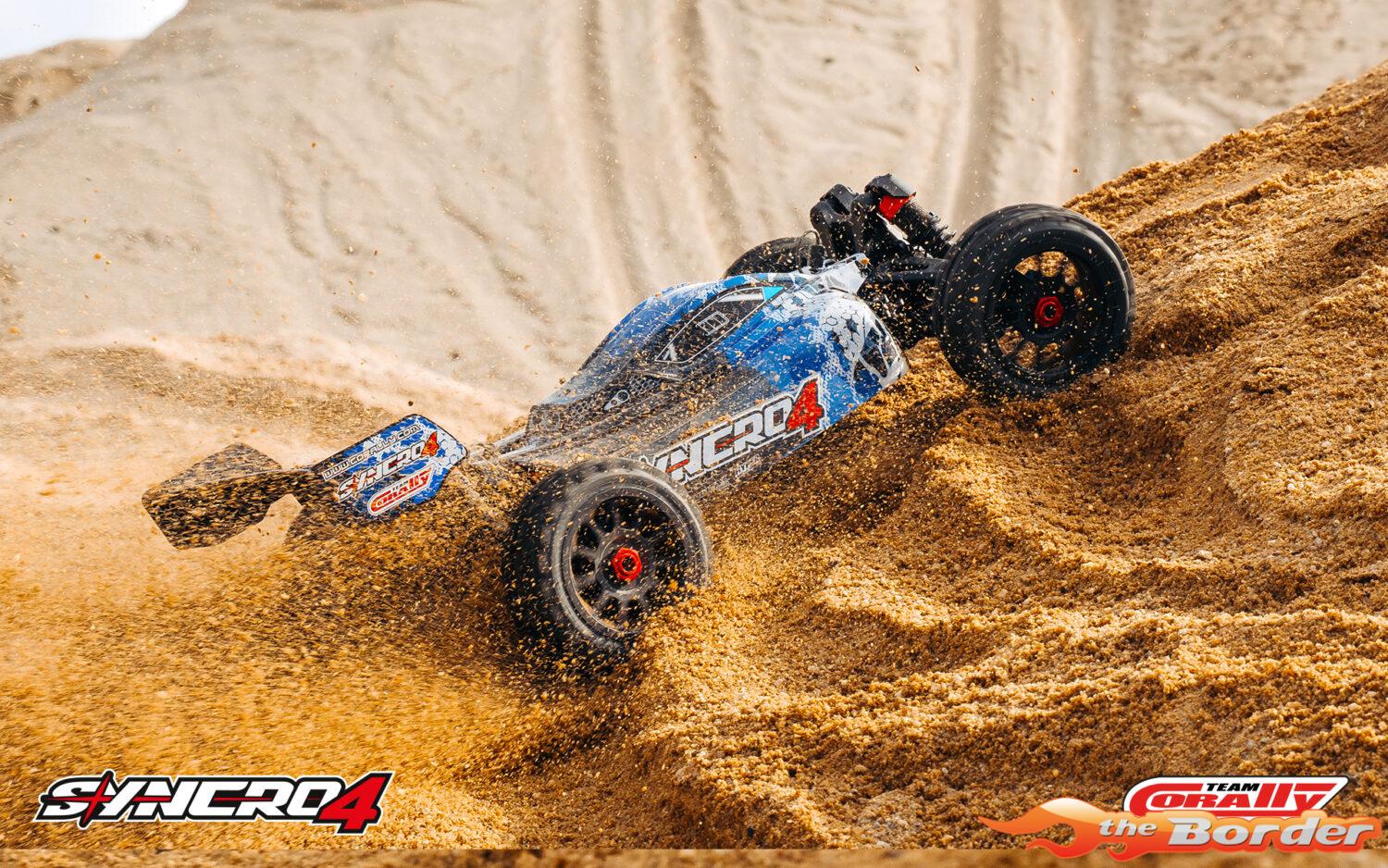 Corally Syncro-4 1/8 RTR Brushless 3-4S Buggy C-00287 - Afbeelding 3
