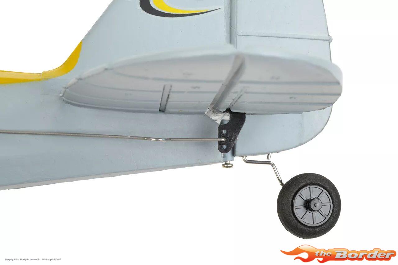 EZ-Wings Mini Cub S2 High-wing RTF 450mm (met 2 accu's) incl. attitude stabilisation (Zilver/Geel) - Afbeelding 13