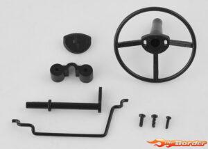 FMS Steering Wheel Set - 1/12 Toyota FJ45 FMSC1352