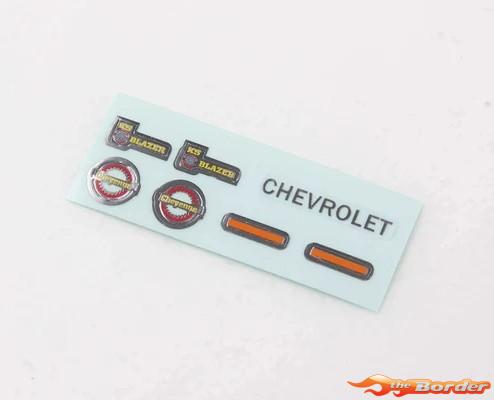 FMS Car Decal Sheet - 1/24 Chevrolet K5 Blazer FMSC3094