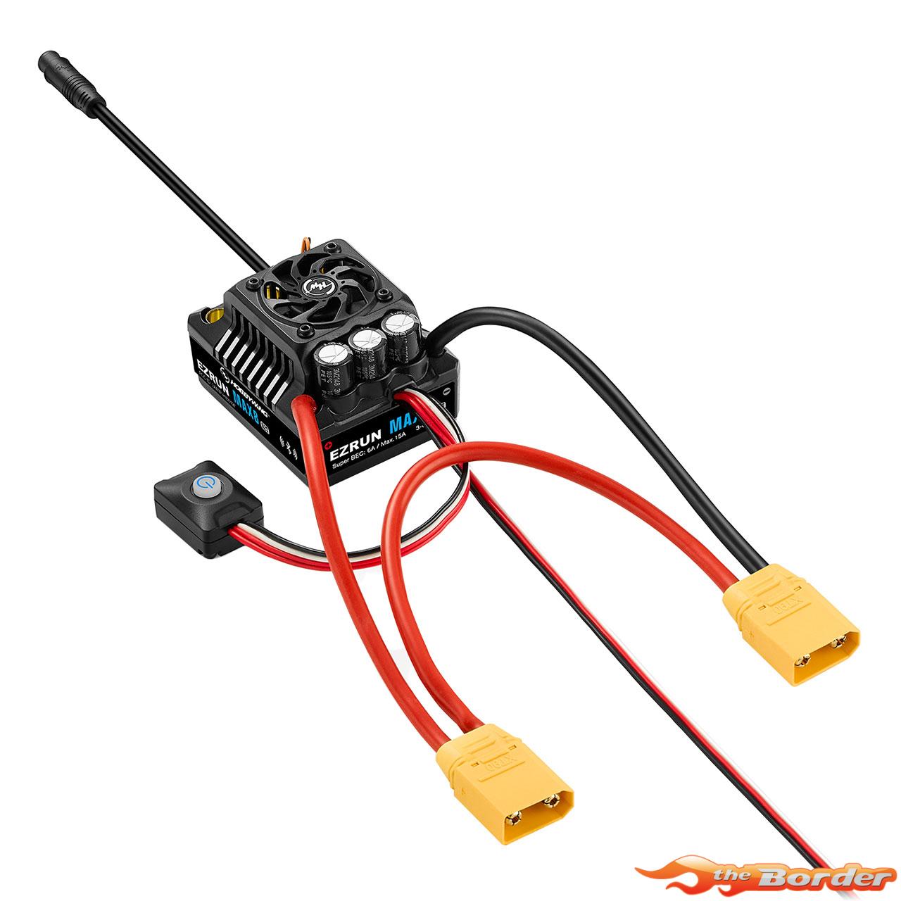Hobbywing Ezrun Max8 G2S BL ESC 160A 3-6S LiPo 30103205 - Afbeelding 4