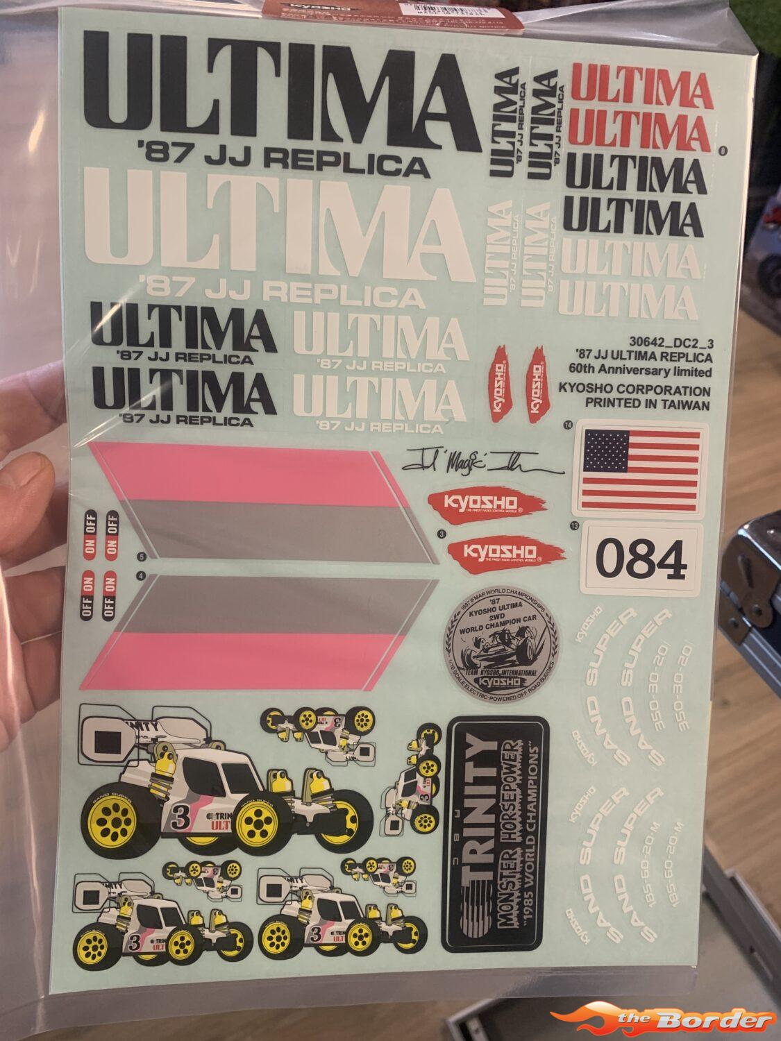 Kyosho Decal Ultima Joel Johnson UTD001 - Afbeelding 2