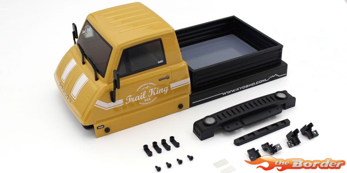 Kyosho Complete Body Shell Set Trail King Type 1 - Yellow BLB002T1