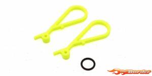 Kyosho Fuel Tank Handle Inferno MP9-MP10 (2) Fluo Yellow IF444-02KY