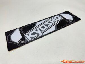 Kyosho White Wingskins for 1:8 Inferno MP10 Wing IFD100-WW