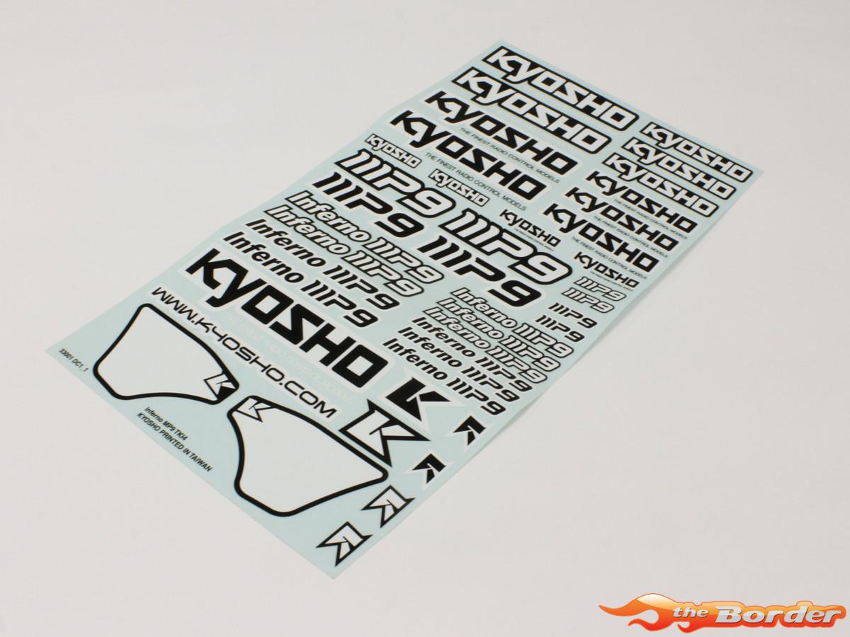 Kyosho Decal Sheet Inferno MP9 TKI4 IFD403W