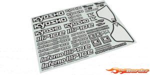 Kyosho Decal Sheet Inferno MP10e IFD503