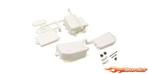 Kyosho Receiver and Battery Box Inferno MP9-MP10 - White IFF001WB