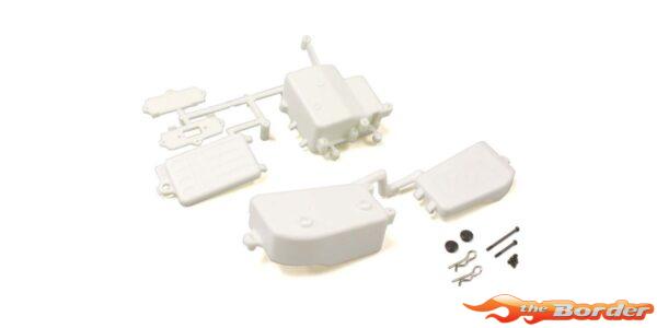 Kyosho Receiver and Battery Box Inferno MP9-MP10 - White IFF001WB