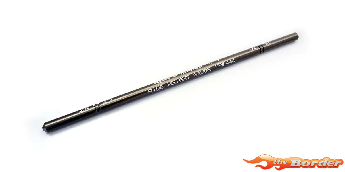 Kyosho Ride Height Gauge gun metal Inferno MP9-MP10 IFW446B
