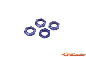 Kyosho Serrated Wheel Nuts Inferno 1:8 (4) Blue IFW472BL