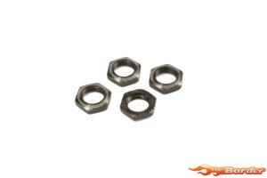 Kyosho Serrated Wheel Nuts Inferno 1:8 (4) Gun Metal IFW472GM