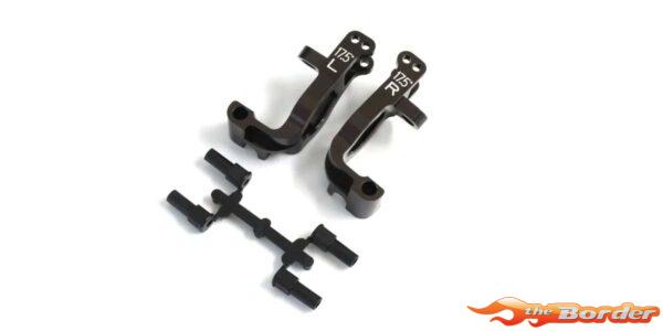 Kyosho Front Hub Carrier Set Inferno MP9-MP10 Aluminium - 17.5 Deg. IFW474B