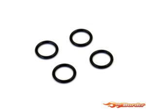 Kyosho Silicone O-Riing P15 (4) - Black ORG15