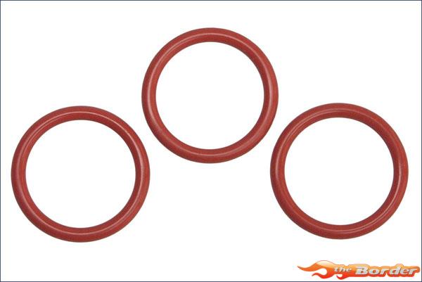 Kyosho Silicone O-Ring P18 (3) Orange ORG18