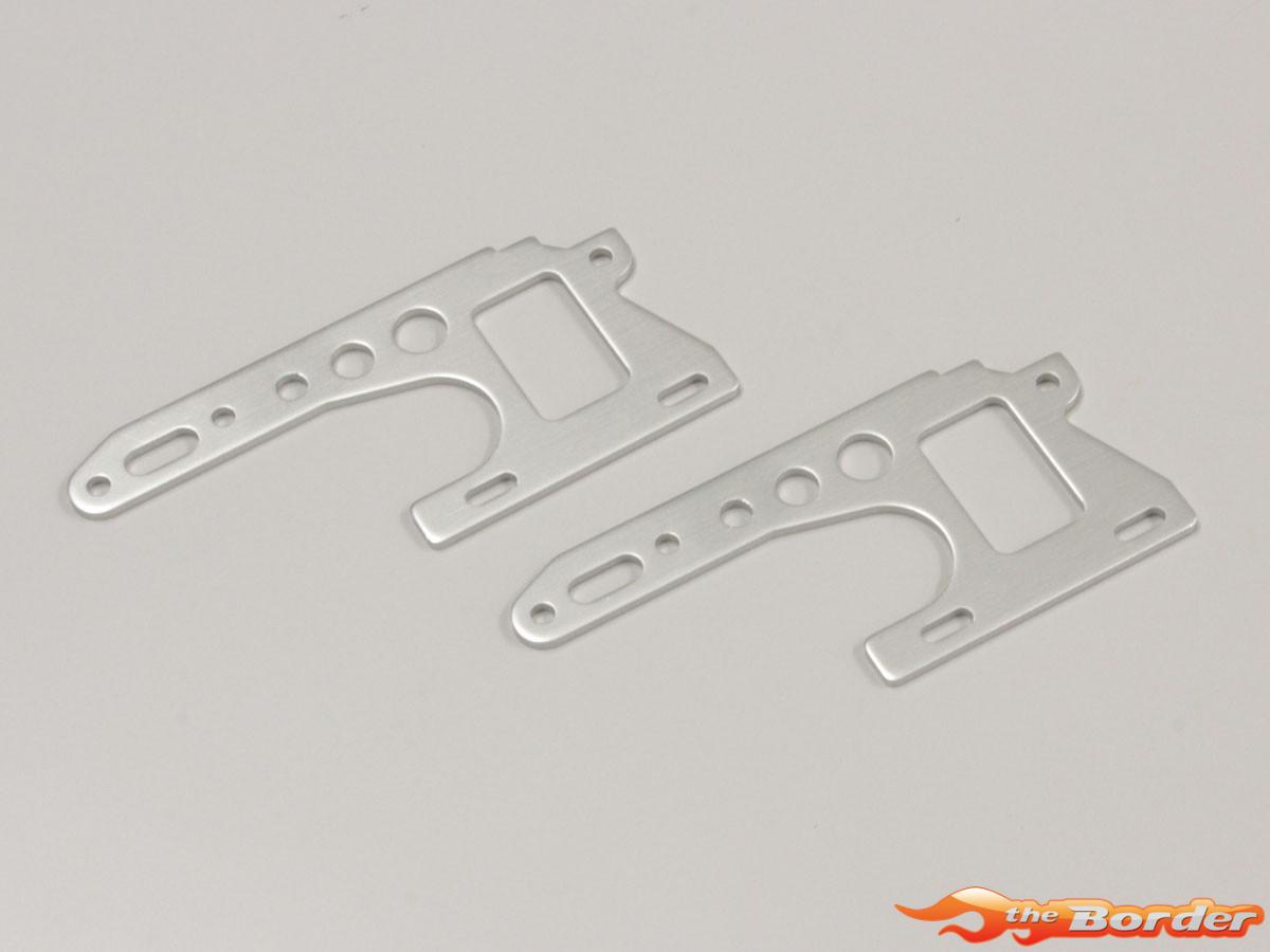 Kyosho Front Side Plate Set Optima (2) Silver OT214S