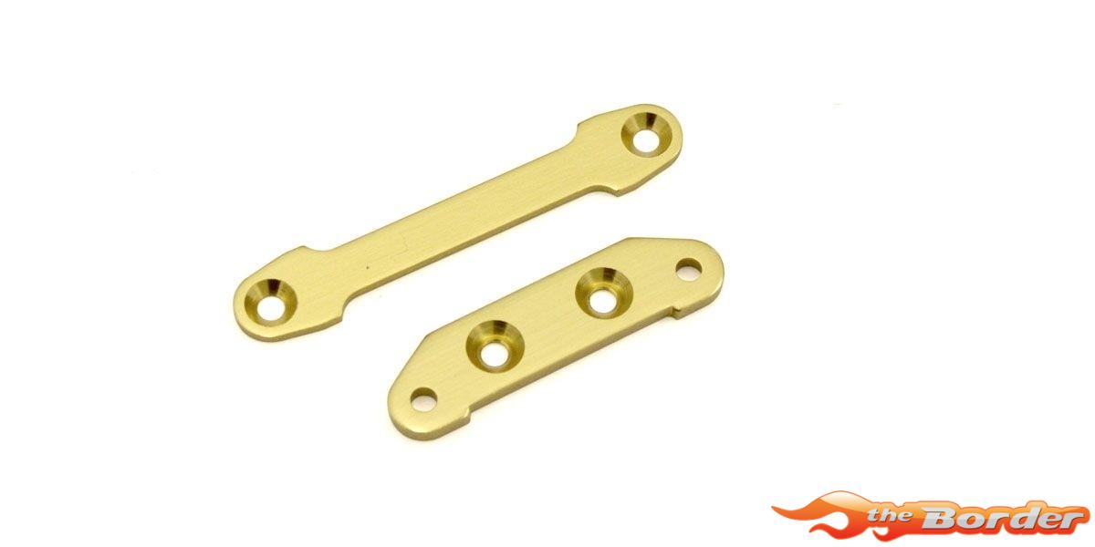 Kyosho Front Suspension Plate Set Turbo Optima (2) Gold OT218GB