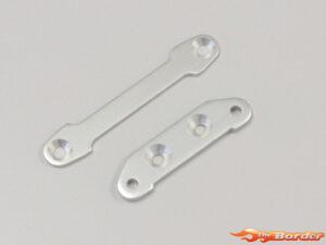 Kyosho Front Suspension Plate Set Optima (2) Silver OT218S