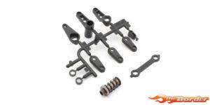 Kyosho Servo Saver Set Optima Mid - Gun Metal OT267GM