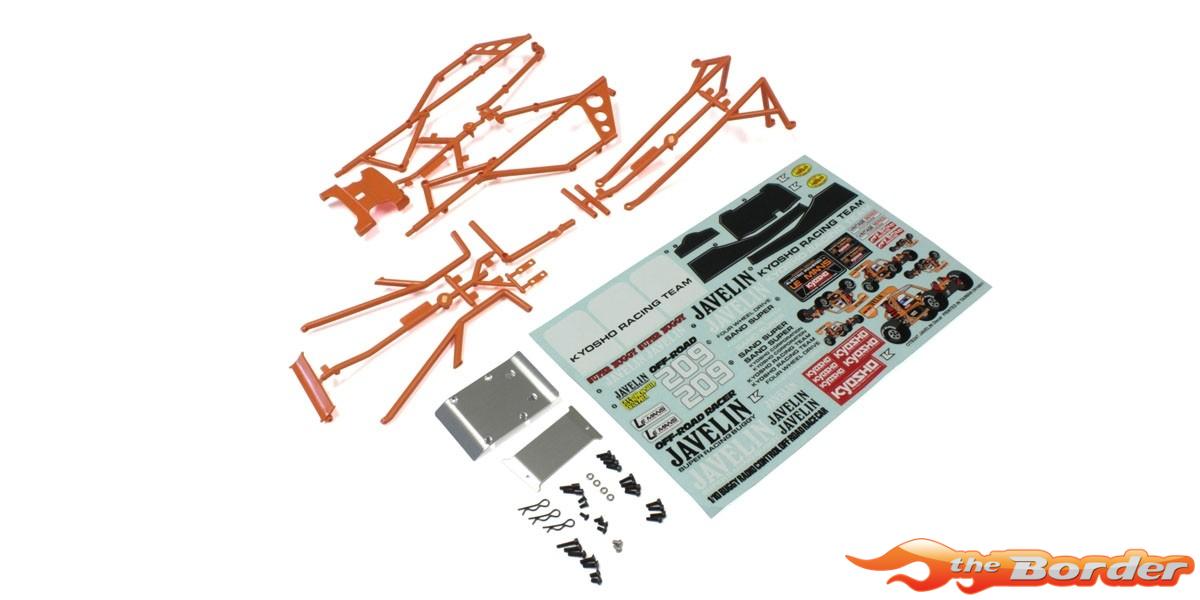Kyosho Body Parts And Roll Bar Javelin - Orange OTB247OR