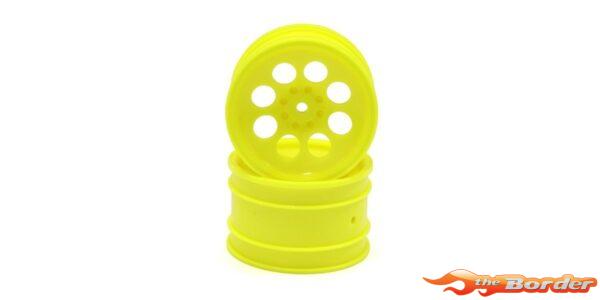 Kyosho Wheel 8 Holes Yellow 2.0 Inches (2) Optima OTH245Y