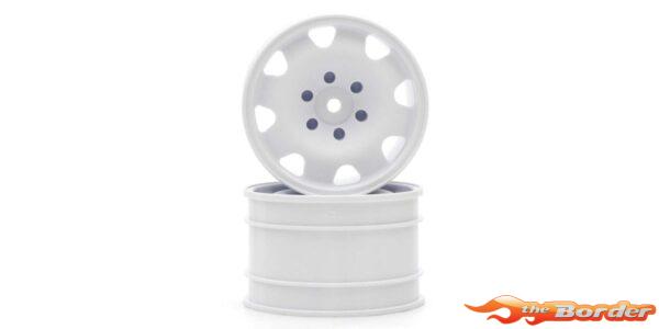 Kyosho Wheel 8 Spokes White 2.0 Inches (2) Optima Mid OTH246W