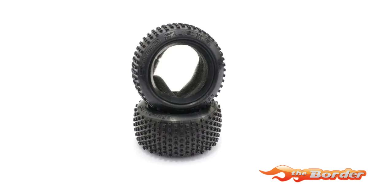 Kyosho Tires 50X83X36mm Turbo Optima (2) Soft - Block Type OTT244SB