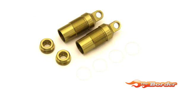 Kyosho Front Shock Case Turbo Optima (2) Gold OTW128-01B