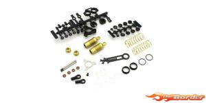 Kyosho Front Shock Set Turbo Optima - Mid (2) Gold OTW128B