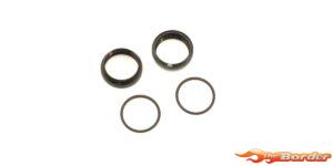 Kyosho Threaded Shocks Dial Turbo Optima (2) - Black OTW130