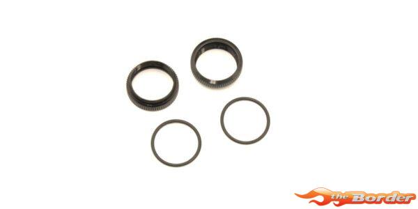 Kyosho Threaded Shocks Dial Turbo Optima (2) - Black OTW130