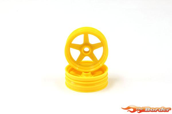 Kyosho Front Wheel Yellow 2.0 Inches (2) Beetle 2014 SCH003Y