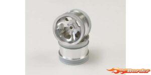 Kyosho Front Wheel Satin Chromed 1.7 Inches (2) Beetle 2014 SCH004SCB