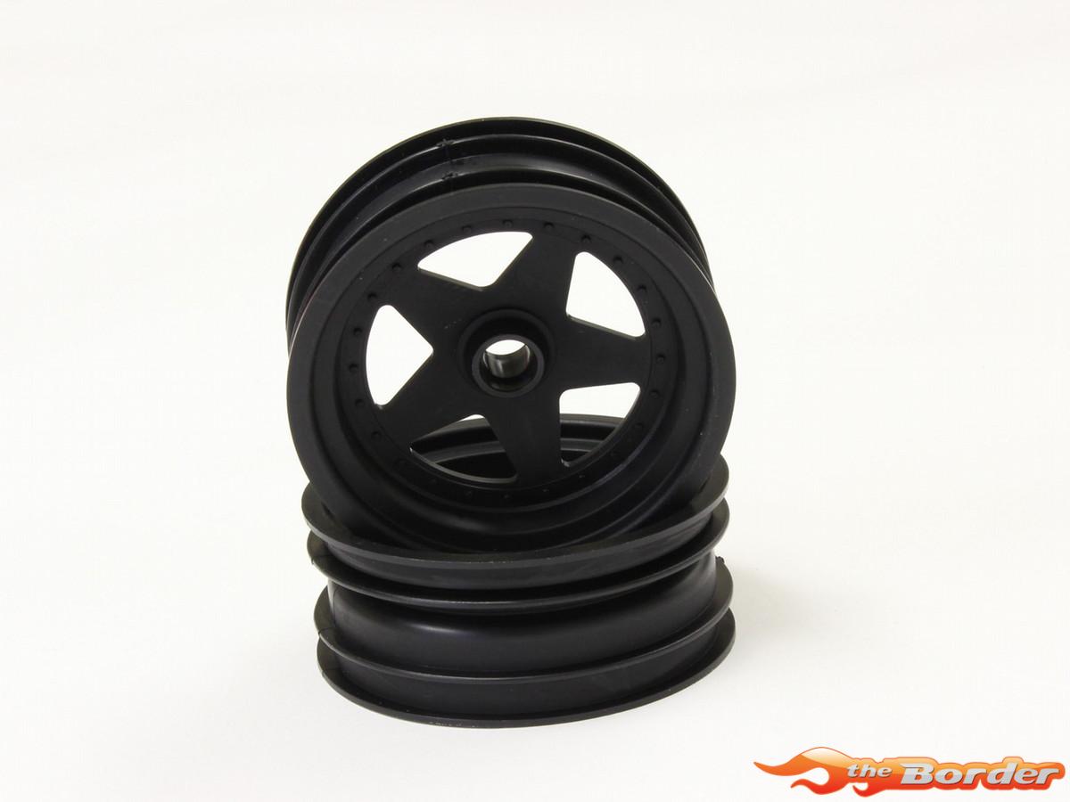 Kyosho Front Wheel Scorpion 2014 (2) Black 2.2 Inches SCH005BKB