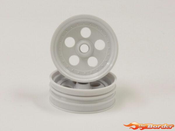 Kyosho Front Wheel Tomahawk-Ultima Jj (2) White 2.0 Inches SCH007W