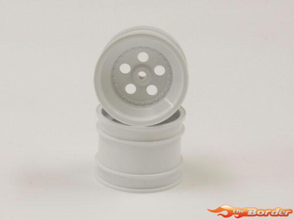 Kyosho White Rear Wheel 1.7 Inches (2) Tomahawk SCH008W