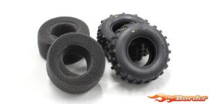 Kyosho Rear Tyres Medium (2) Scorpion 2014 Kyosho SCT002MB