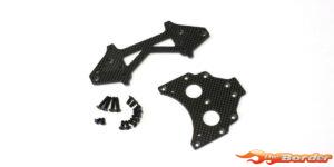 Kyosho Long Wb Rear Plate Set Scorpion 2014 (273mm-Carbon) SCW022B