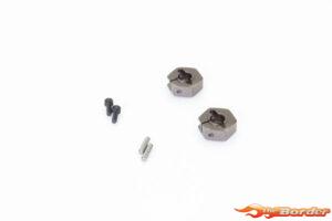 Kyosho Cramp Wheel Hub (52) Wide Gun Metal RB5-RB6-RB7-Zx5-Zx6-Zx7-Sc-R UMW523GMB