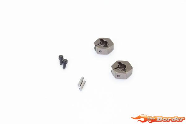 Kyosho Cramp Wheel Hub (52) Wide Gun Metal RB5-RB6-RB7-Zx5-Zx6-Zx7-Sc-R UMW523GMB