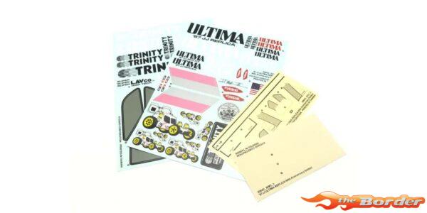 Kyosho Decal Ultima Joel Johnson UTD001