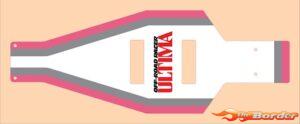 Kyosho Ultima JJ Limited Edition Chassis Protector Sheet UTW015
