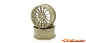 Kyosho Wheel 15-Spoke 24mm Gold Fazer-FW06 (2) VZH003GB